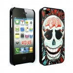 Wholesale iPhone 4 4S Funky Skull Design Hard Case (Skull)